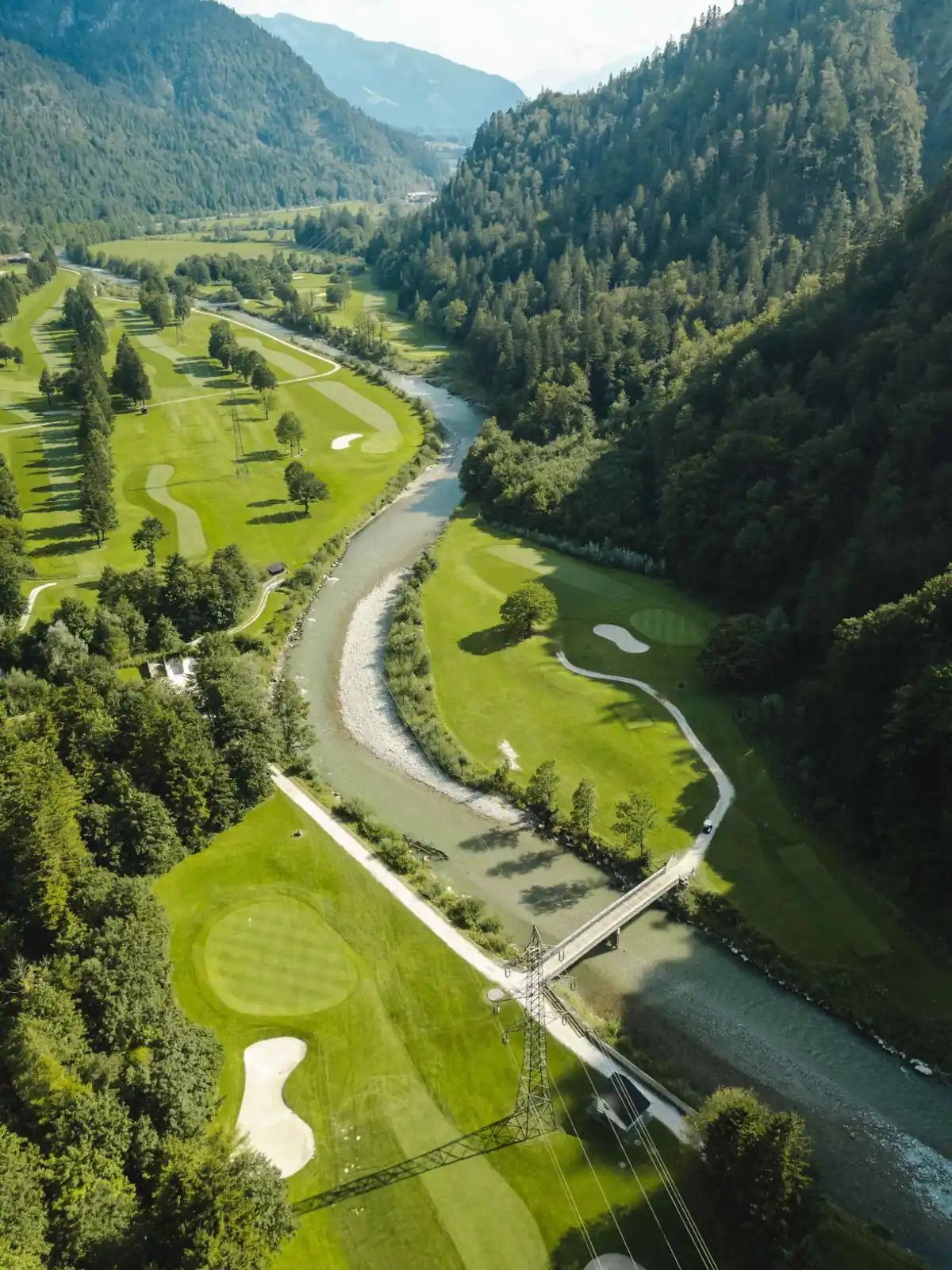 Golfplatz des Hotel Gut Brandlhof in Saalfelden